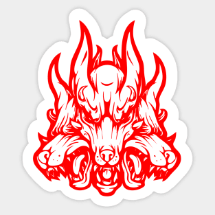 Cerberus Sticker